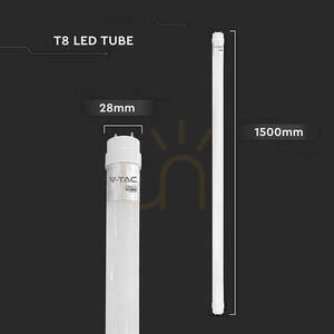 Tuba świetlówka LED T8 V-TAC CREE CHIP 150cm 20W G13 nano plastic 100Lm/W VT-151 6500K 2100lm 6 lat gwarancji small 3
