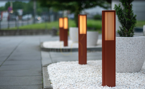 Sprawdź Lampa ogrodowa stojąca NORLYS ASTRID 2208AL szara LED 10,6W 3000K DALI2