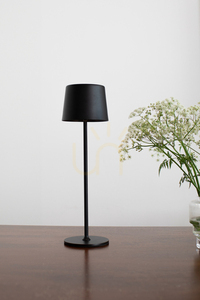 Lampka biurkowa Markslojd 108653 czarna stalowa LED 2x2W 38 cm small 1