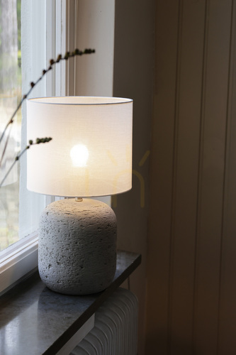 Sprawdź Lampa stołowa Markslojd Montagna 108862 beżowa 44 cm