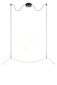 Lampa wisząca Markslojd Melt LED czarna stalowa 108873 small 0