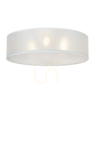 Sprawdź Plafon Markslojd Haru 108954 biały 45 cm włókna bananowca