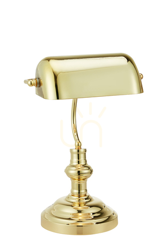 Sprawdź Lampa stołowa Markslojd Bankers 108977 mosiądz 42 cm stal