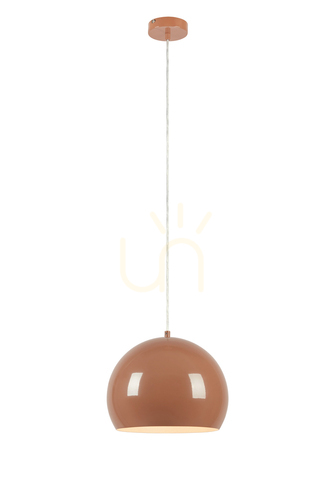 Sprawdź Lampa wisząca Markslojd POP 108987 brązowa stalowa 28 cm