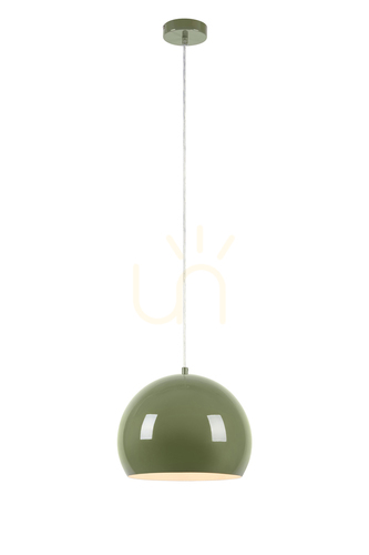 Sprawdź Lampa wisząca Markslojd POP 108988 zielona 28 cm stalowa