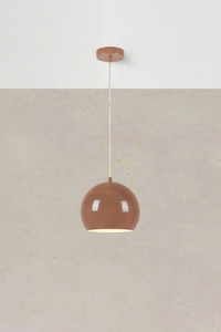 Lampa wisząca Markslojd POP 108990 brązowa stalowa 20 cm small 1