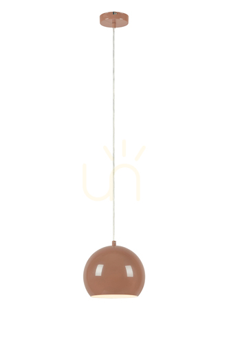 Sprawdź Lampa wisząca Markslojd POP 108990 brązowa stalowa 20 cm