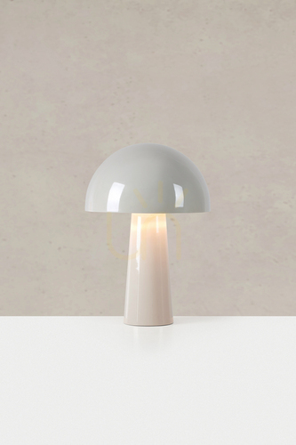 Sprawdź Lampa stołowa Markslojd Mantar 108993 szara stalowa 25x36 cm