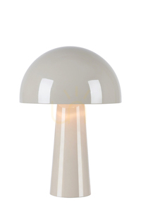Lampa stołowa Markslojd Mantar 108993 szara stalowa 25x36 cm small 0
