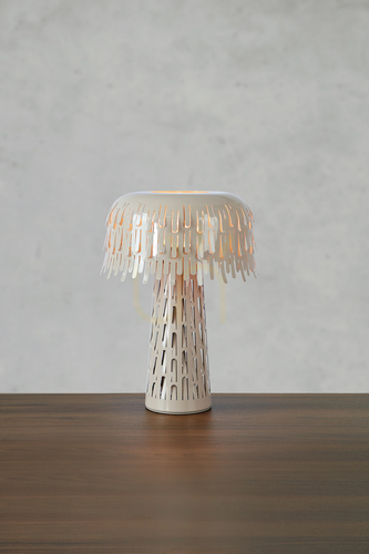 Sprawdź Lampa stołowa Markslojd Verbera szara stalowa 38 cm 109005