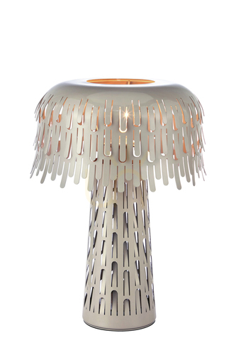 Sprawdź Lampa stołowa Markslojd Verbera szara stalowa 38 cm 109005