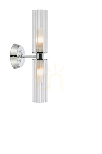 Sprawdź Kinkiet łazienkowy Markslojd Rimini 2L chrom IP44 109027