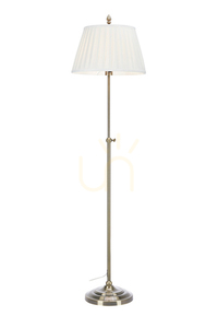 Lampa podłogowa Markslojd Oxford 108972 mosiądz stal 155 cm small 0