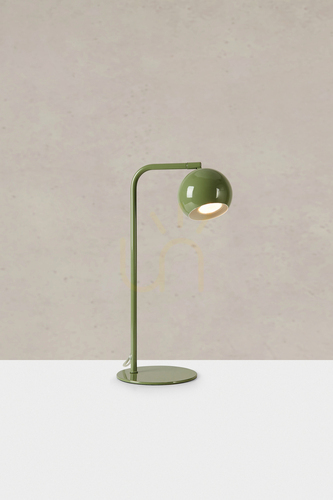 Sprawdź Lampa stołowa Markslojd POP 109034 zielona stalowa 39,5 cm