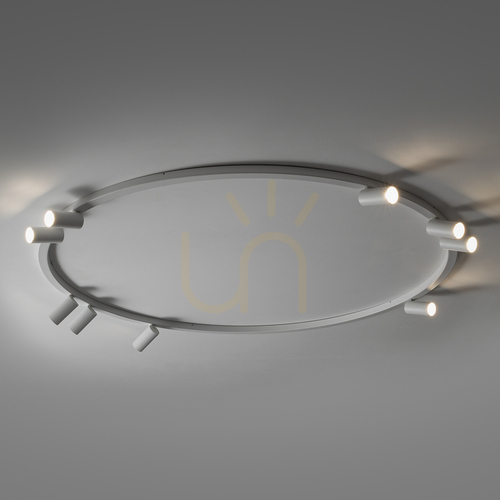Sprawdź Lampa sufitowa Nowodvorski FOURTY ROUND 11951 biała, 9 × GU10 R35