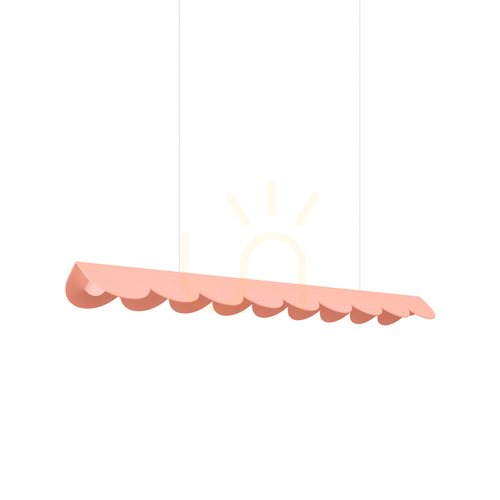 Sprawdź Lampa wisząca BISCUIT 100 brzoskwiniowy LED 4000K