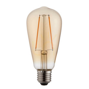 Żarówka LED filament E27 2W bursztynowa Endon szklana, kształt gruszki small 3