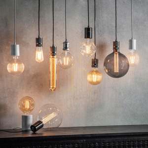 Żarówka dekoracyjna LED E27 4W transparentna Endon Ribb small 4