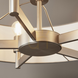 Lampa wisząca Endon Grande szara 5xE27 80 cm small 5