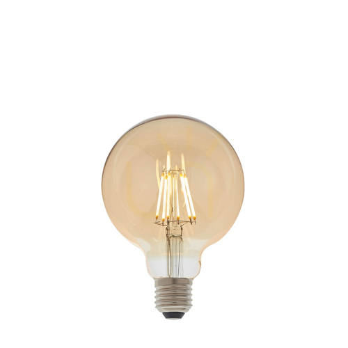 Sprawdź Żarówka LED filament globe E27 6W bursztynowa Endon