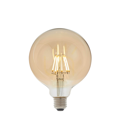 Sprawdź Żarówka LED filament globe E27 6W bursztynowa Endon