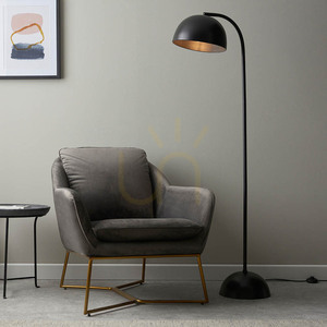 Lampa stojąca Endon Brodey czarna stal E27 small 3