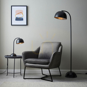 Lampa stojąca Endon Brodey czarna stal E27 small 4
