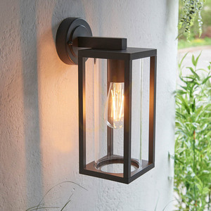 Kinkiet Endon Hamden czarny E27 aluminium szkło 35 cm small 7