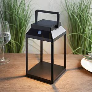 Lampa stołowa solarna Endon Linterna czarna 25 cm LED 3000 K 96931 small 5