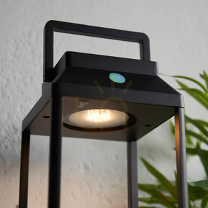Lampa stołowa solarna Endon Linterna czarna 25 cm LED 3000 K 96931 small 7