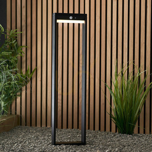 Słupek ogrodowy solarny Endon Dannah czarny LED PIR 80 cm 96936 small 3