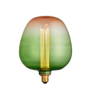 Lampa stołowa Endon Roves różowa E27 2,8 W szkło stal 19 cm small 0