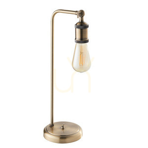 Lampa stołowa Endon Hal, postarzany mosiądz, E27, 45,3 cm small 9