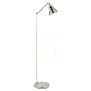 Lampa stojąca Endon Hal srebrna stal E27 1 Lampa stojąca Endon Hal srebrna stal E27 small 1