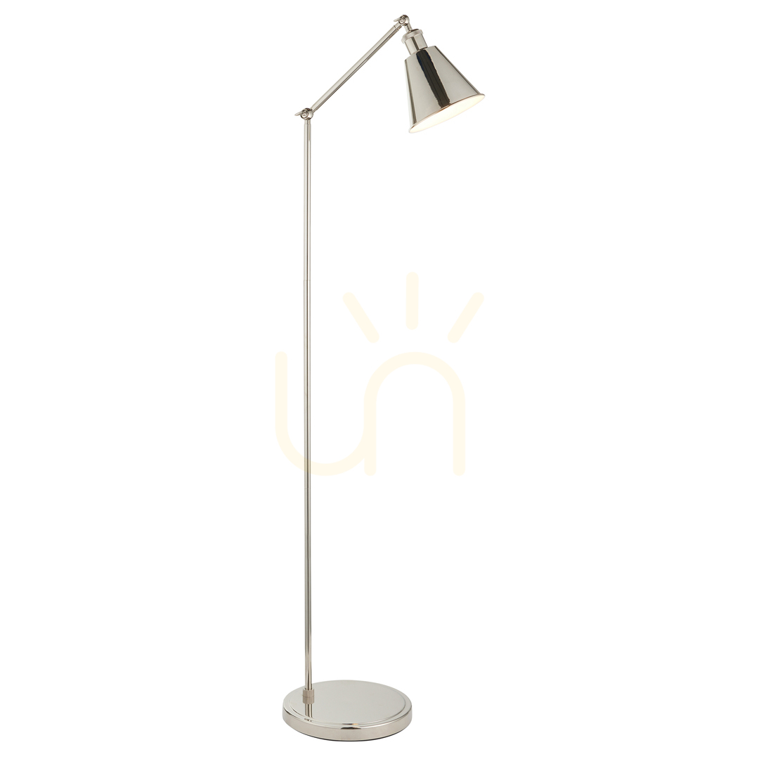 Sprawdź Lampa stojąca Endon Hal srebrna stal E27 Lampa stojąca Endon Hal srebrna stal E27