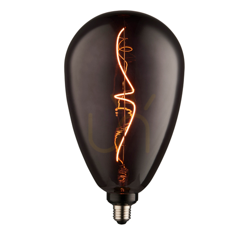 Sprawdź Lampa wisząca Wisp przydymiona Endon E27 4W szkło stal