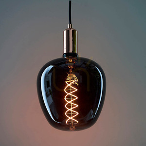 Żarówka LED Endon Helix 98083 E27 4 W, szkło przydymione, 1800 K, Ø19 cm small 3
