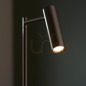 Lampa stojąca Endon Dedicated Reader srebrna LED stal small 4