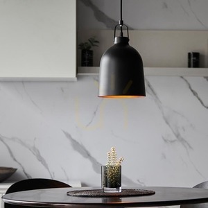 Lampa Wisząca Endon Lazenby Srebrna Stal E27 Śr. 19,6 cm small 4