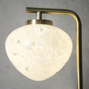 Lampa stołowa Endon Mali mosiądz stal szkło G9 small 7
