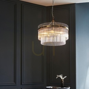 Lampa wisząca Endon Marietta mosiądz, 5x E14, 50 cm 4 Lampa wisząca Endon Marietta mosiądz, 5x E14, 50 cm small 4