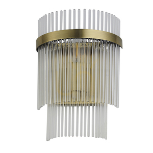 Kinkiet Endon Marietta mosiądz metal szkło E14 1x6W regulowany 1 Kinkiet Endon Marietta mosiądz metal szkło E14 1x6W regulowany small 1