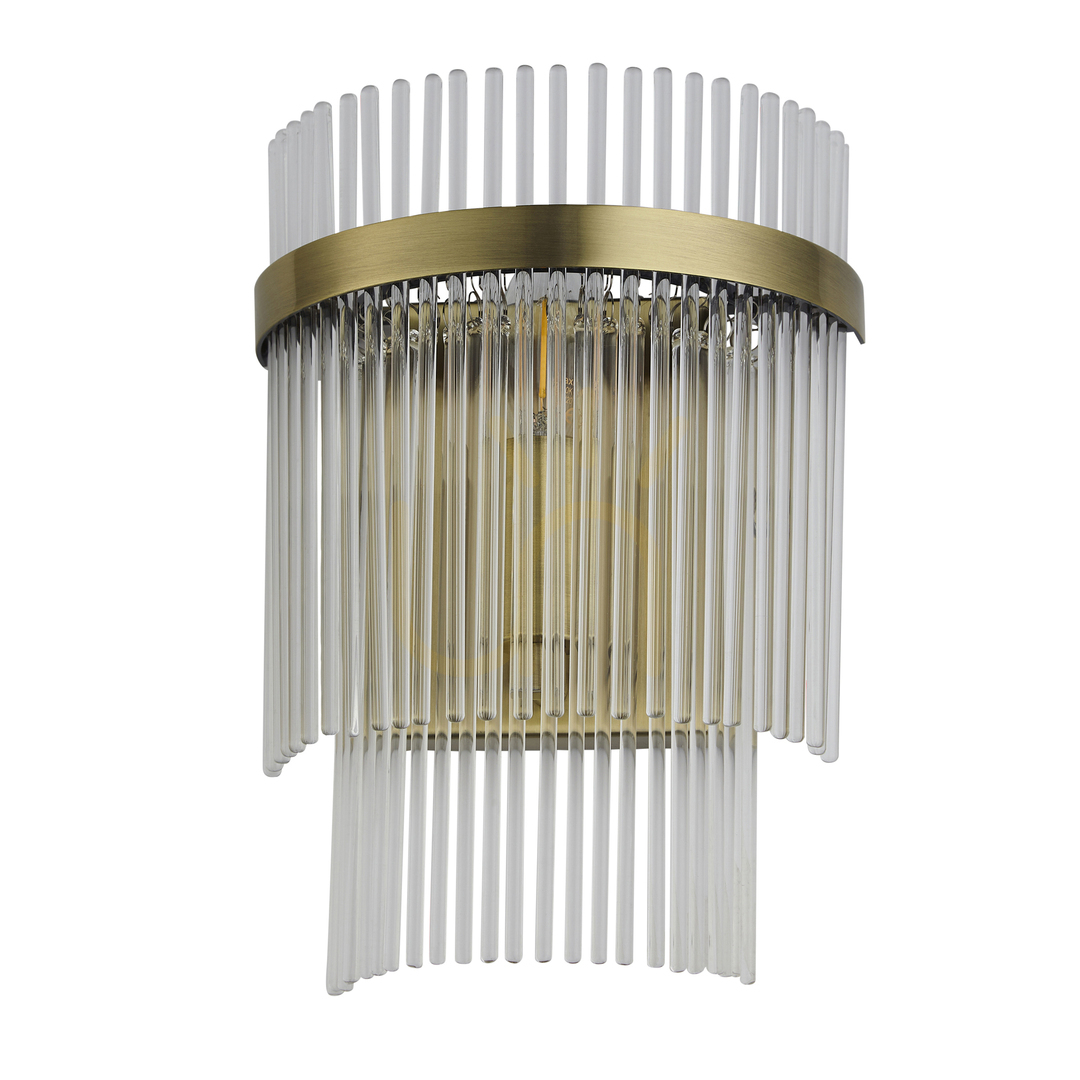 Zobacz Kinkiet Endon Marietta mosiądz metal szkło E14 1x6W regulowany Kinkiet Endon Marietta mosiądz metal szkło E14 1x6W regulowany