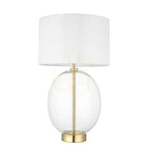 Lampa stołowa Endon Kelda Oval mosiądz vintage white 57,8 cm 6 Lampa stołowa Endon Kelda Oval mosiądz vintage white 57,8 cm small 6