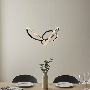 Lampa Wisząca Endon Francisca Czarna LED 42W Średnica 55 cm small 5