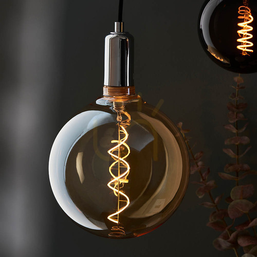 Sprawdź Żarówka LED E27 4W bursztynowa Endon szkło 20 cm