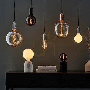 Żarówka LED E27 4W bursztynowa Endon szkło 20 cm small 5