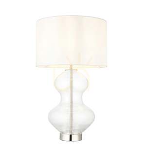 Lampa Stołowa Endon Kelda Srebrna Vintage White E27 57,8 cm 0 Lampa Stołowa Endon Kelda Srebrna Vintage White E27 57,8 cm small 0