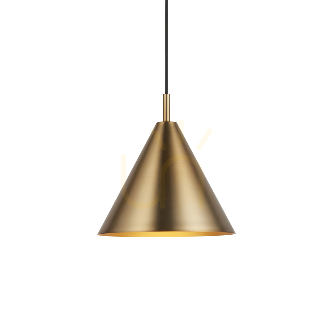 Sprawdź Lampa wisząca Endon Cape mosiądz E27 stal czarny przewód 25,7 cm Lampa wisząca Endon Cape mosiądz E27 stal czarny przewód 25,7 cm