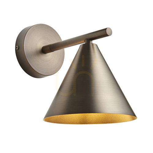Sprawdź Kinkiet Endon Cape brązowy stal E14 1x7W regulowany